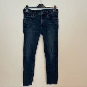 Citizens of Humanity Dark Blue Denim Straight Leg Jeans